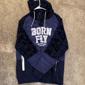 Bornfly pull over hoodie